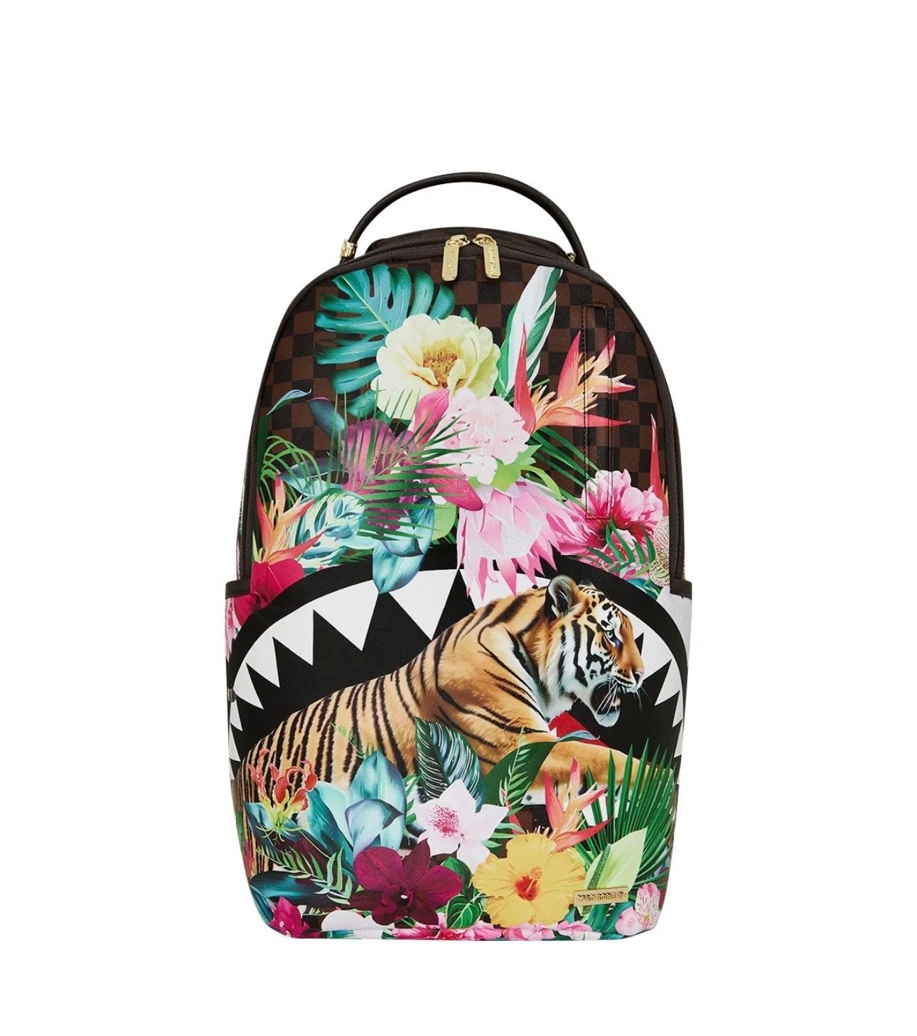 BACKPACK Flowering Jungle Shark 2