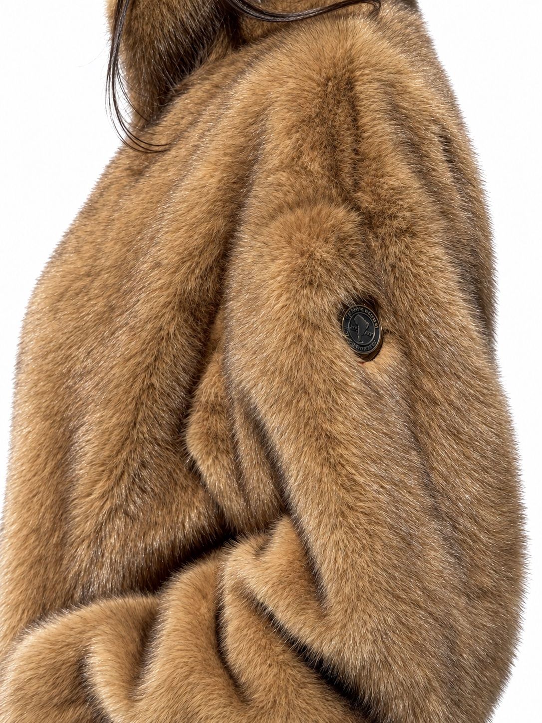 CAPE HORN WINTER FW27 Bomber Oversize Isluga Ecopelliccia KAKI