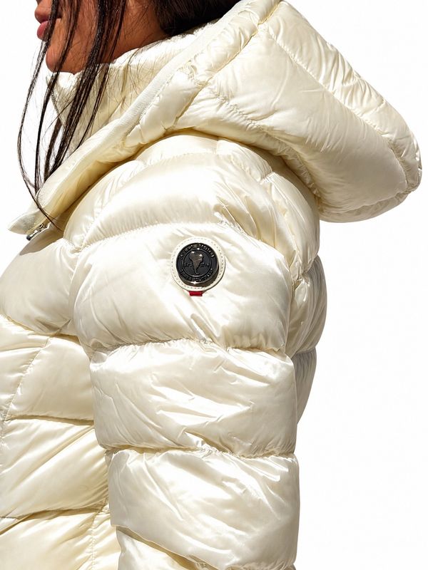 CAPE HORN WINTER FW27  Piumino Stella OFFWHITE