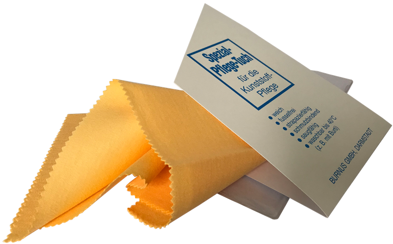 Burnus Spezial Pflegetuch zur Kunststoffpflege mit antistatischer Wirkung