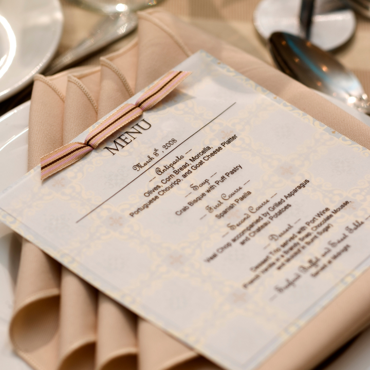 Menú de Boda "Alba"