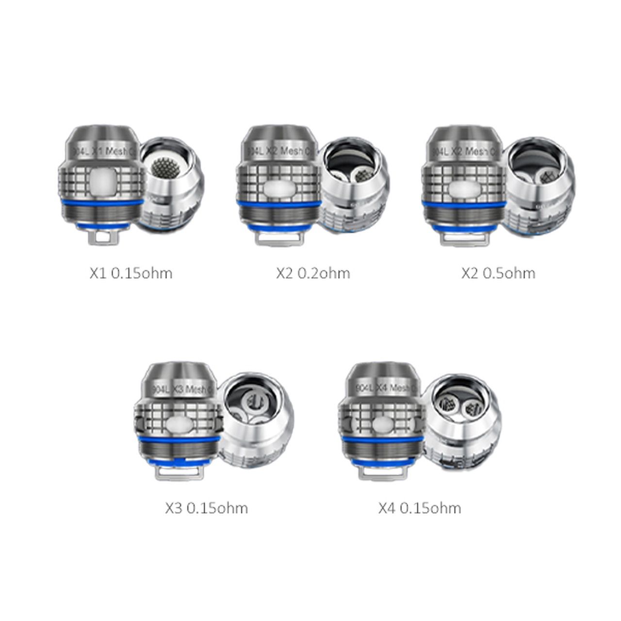 Freemax Fireluke 904L X Mesh Coils (5pcs)