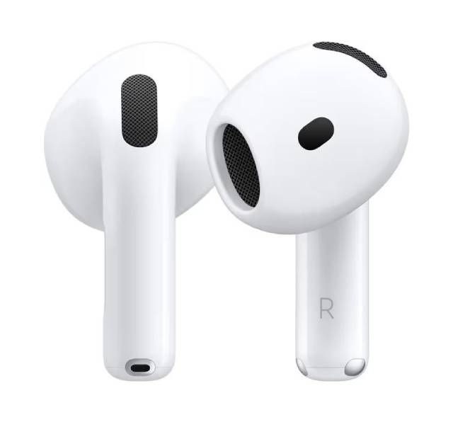 FairPods 4 med aktiv brusreducering (2024) med trådlöst laddningsetui (USB-C)