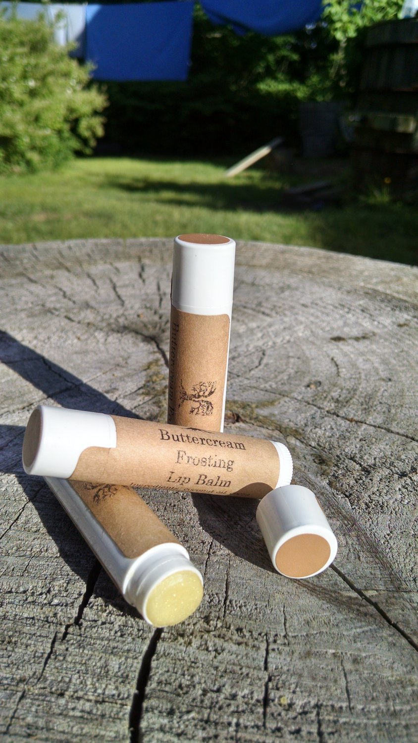 Lip Balm Buttercream Frosting