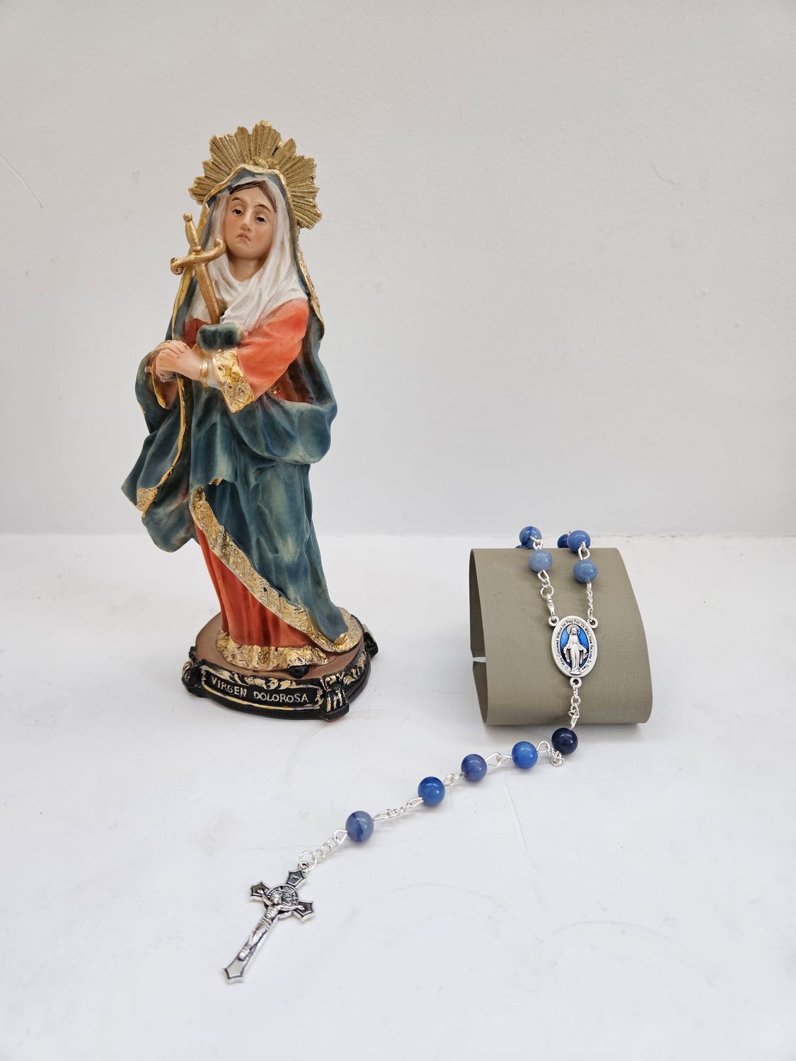 Miraculous Medal Car Rosary