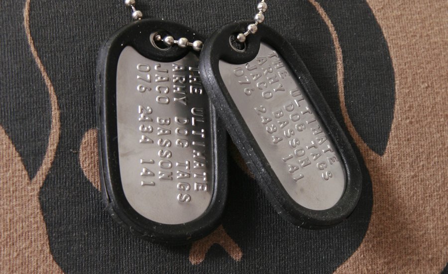 Army Dog Tags