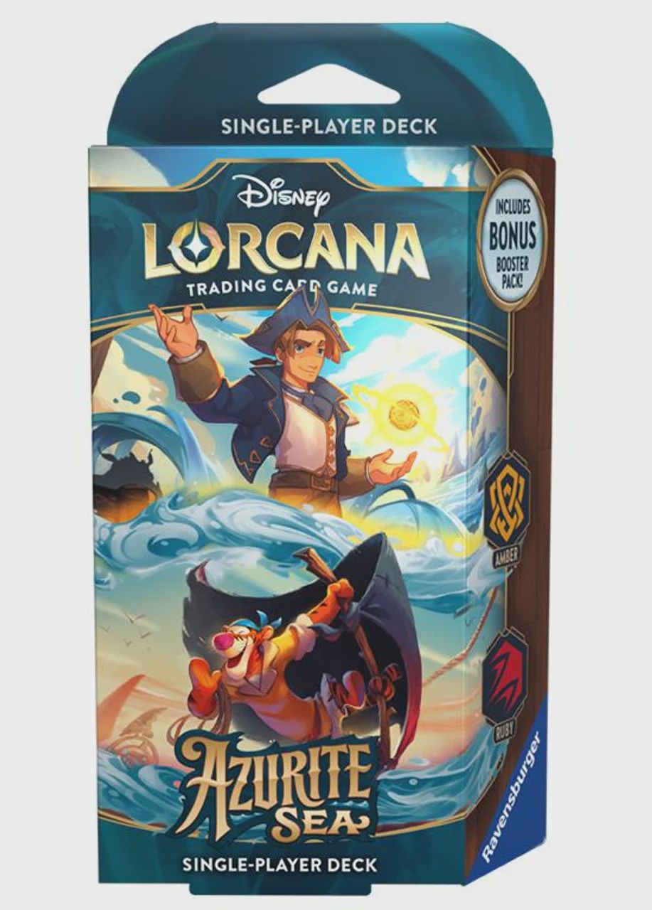 LORCANA AZURITE SEA SINGLE PLAYER DECK