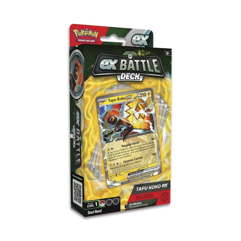 Pokemon Battle Deck  Tapu Koko ex/ Iron Leaves