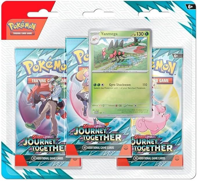 Pokemon SV9 Journey Together 3-Pack Blister