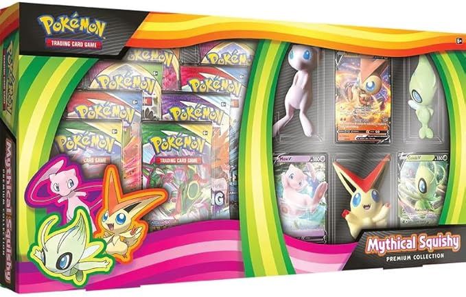 Pokemon Mythical Squishy Collection