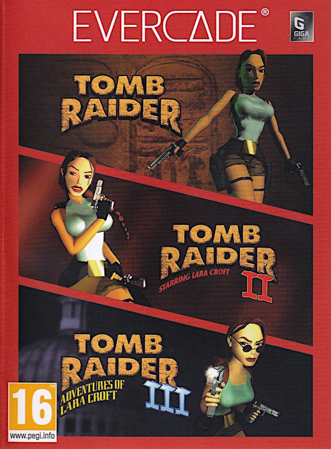 EVERCADE TOMB RAIDER COLLECTION 1 -EVC