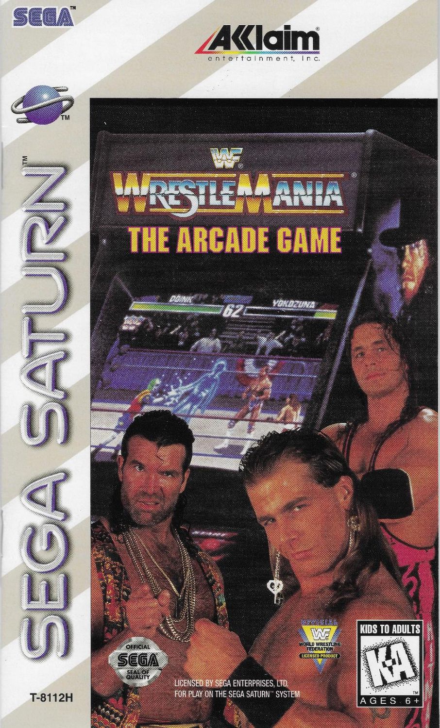 WWF Wrestlemania The Arcade Game-SAT