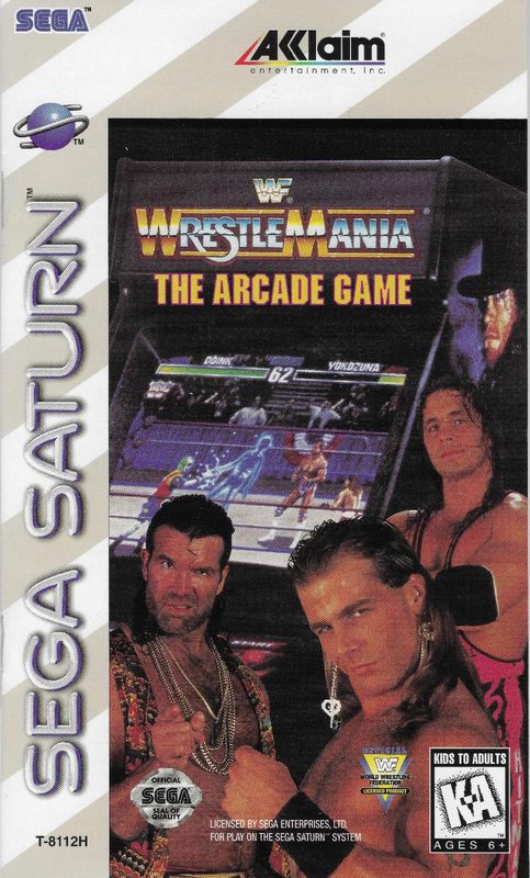 WWF Wrestlemania The Arcade Game-SAT