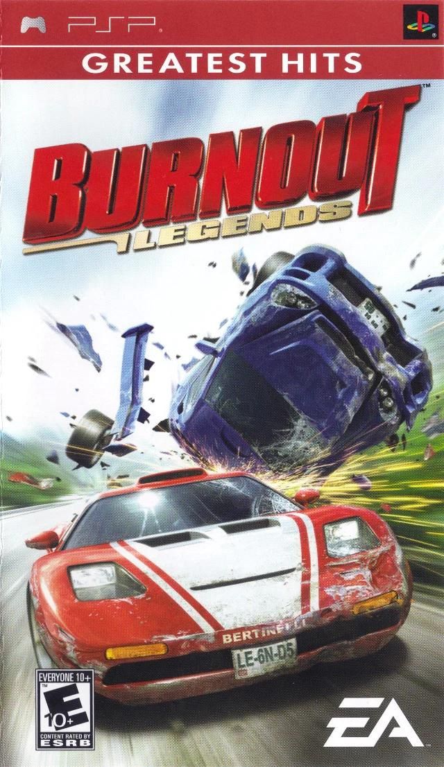 Burnout Legends [Greatest Hits]-PSP