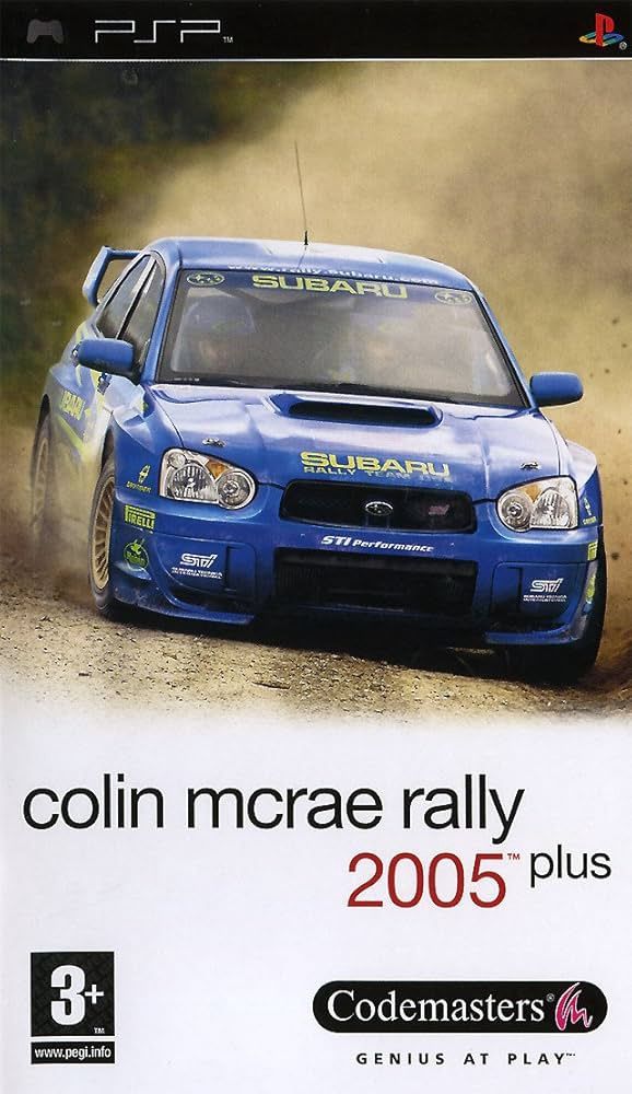colin mcrae rally 2005 plus IMPORT-PSP