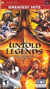 Untold legends brotherhood of the blade greatest hits-PSP