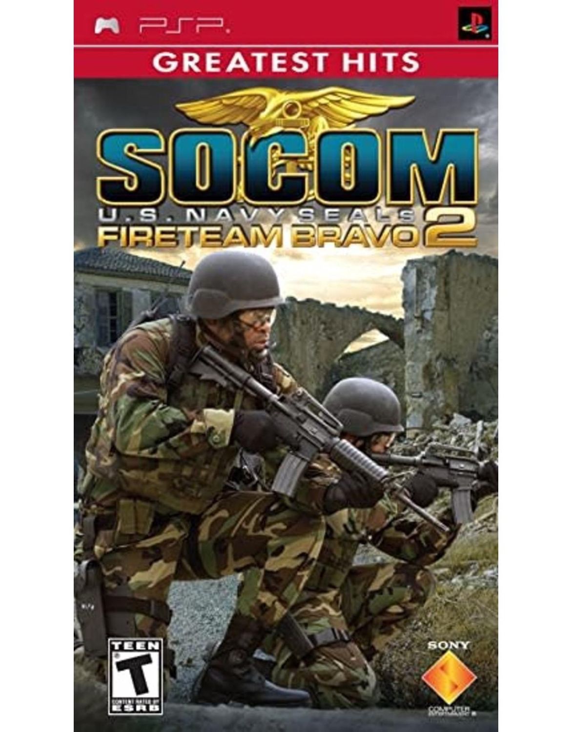 SOCOM US Navy Seals Fireteam Bravo 2 [Greatest Hits]-PSP