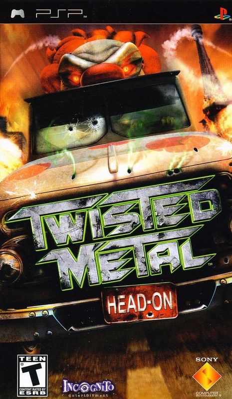 Twisted Metal Head On-PSP