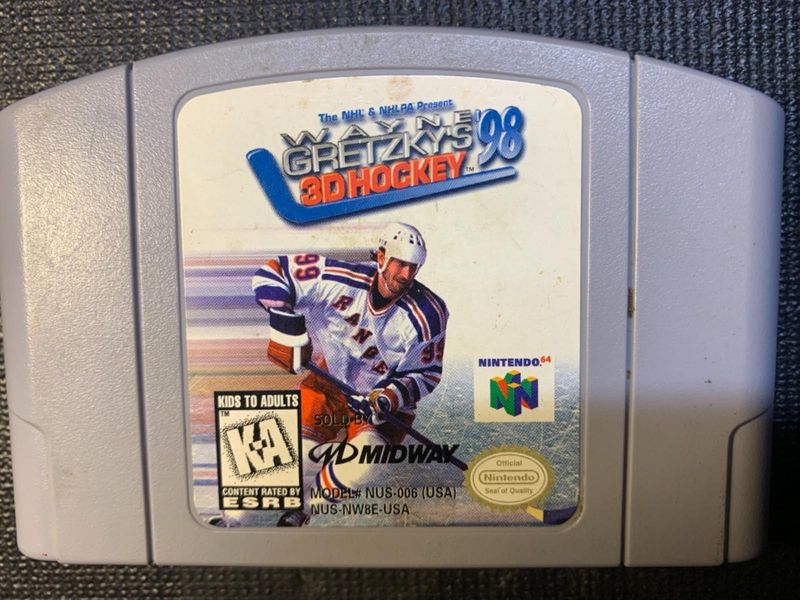 Wayne Gretzky&#39;s 3D Hockey 98-N64