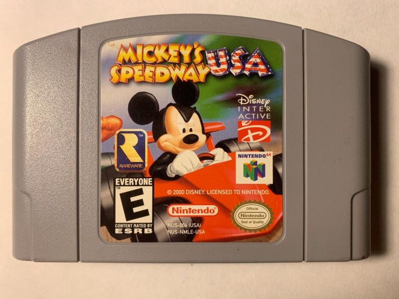 Mickey&#39;s Speedway USA-N64