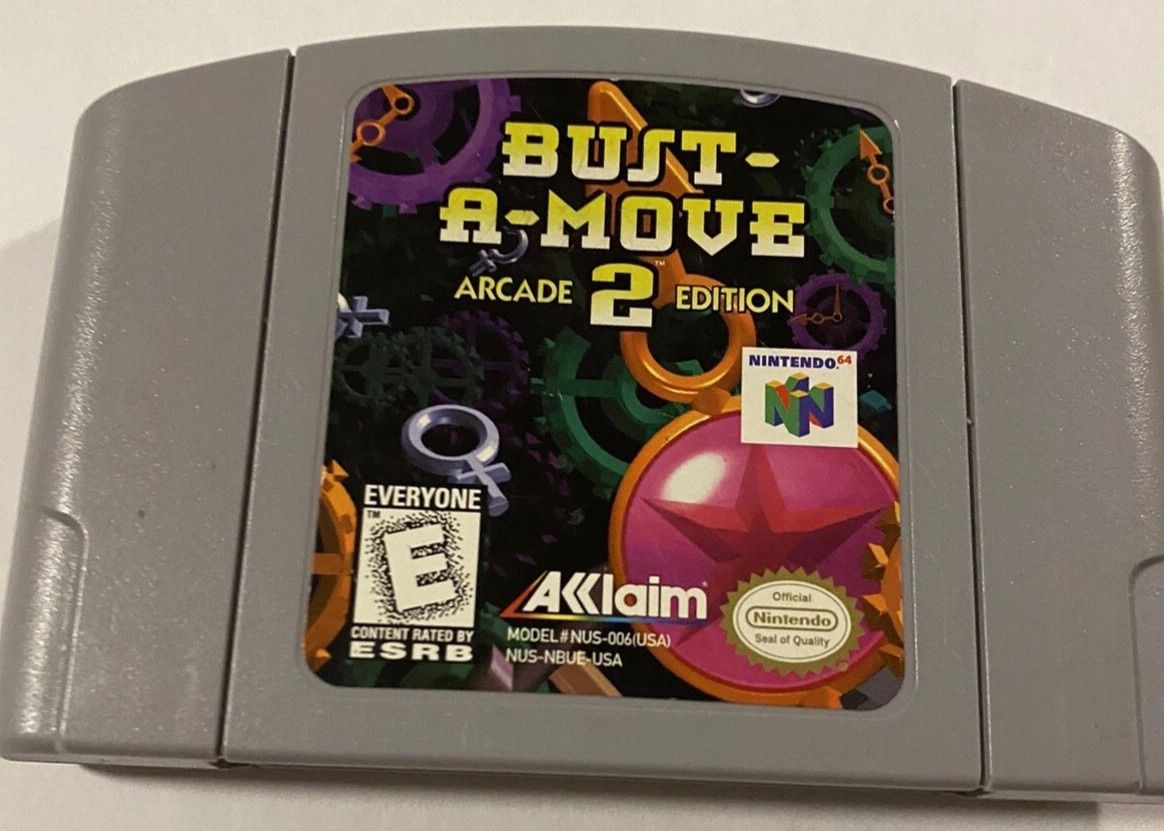 BUST A MOVE 2 ARCADE EDITION -N64