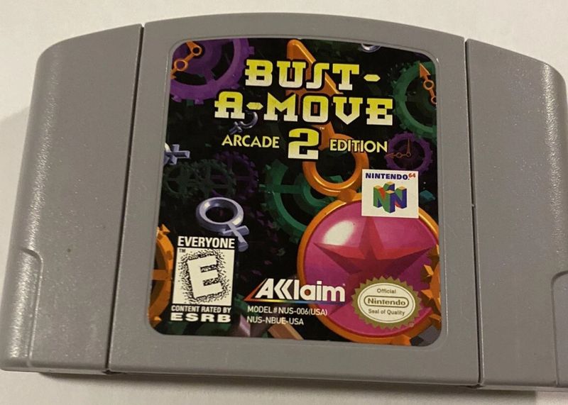 BUST A MOVE 2 ARCADE EDITION -N64