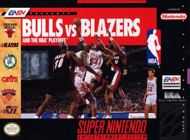 Bulls Vs Blazers and the NBA Playoffs -SNES