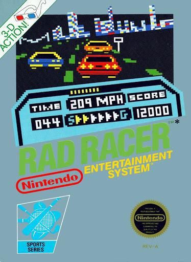 Rad Racer -NES