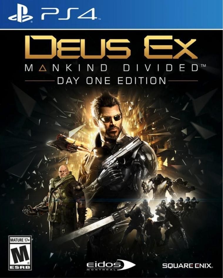 Deus Ex: Mankind Divided [Day One Edition] -PS4