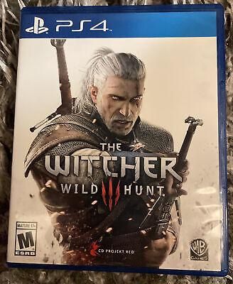 THE WITCHER 3 WILD HUNT - PS4