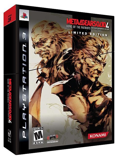 Metal Gear Solid 4 Guns of the Patriots [Limited Edition] -PS3