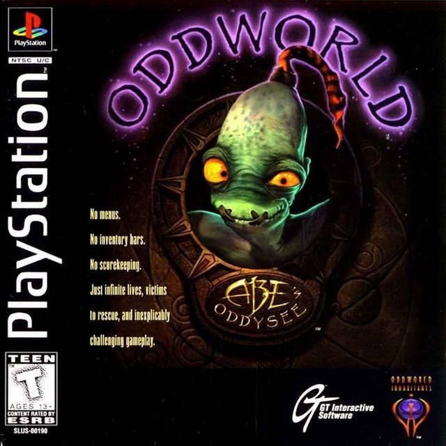 Oddworld Abe&#39;s Oddysee -PS1