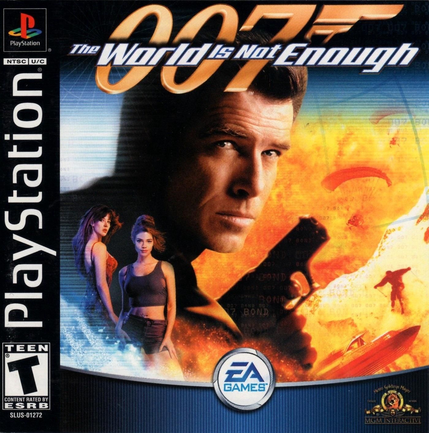 007 World is Not Enough-PS1