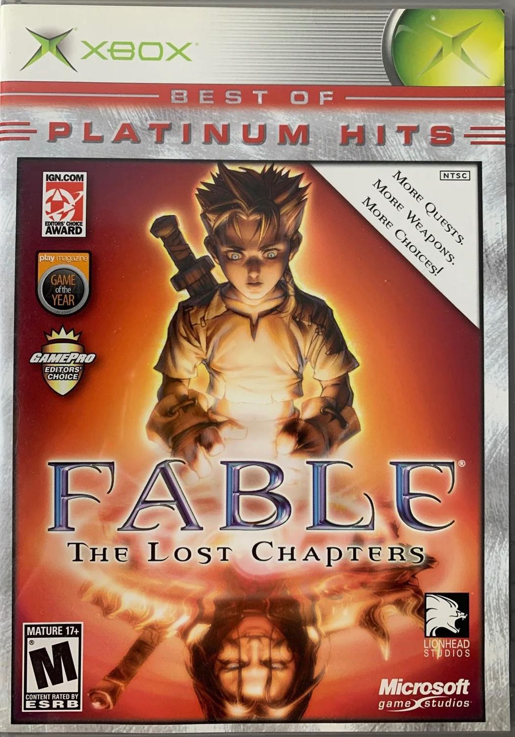 Fable The Lost Chapters [Best Of Platinum Hits] - XBOX