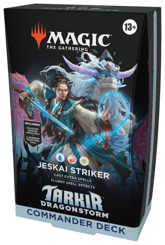 Tarkir Dragonstorm Commander Deck Jeskai Striker