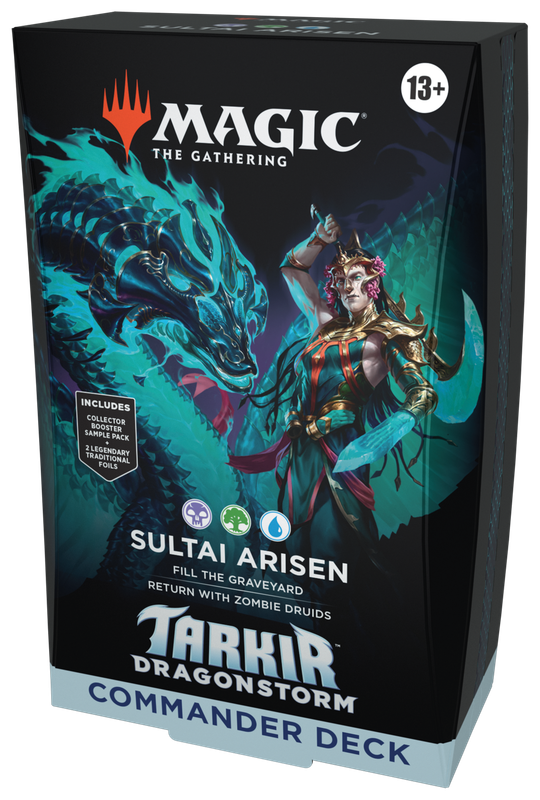 Tarkir Dragonstorm Commander Deck Sultai Arisen