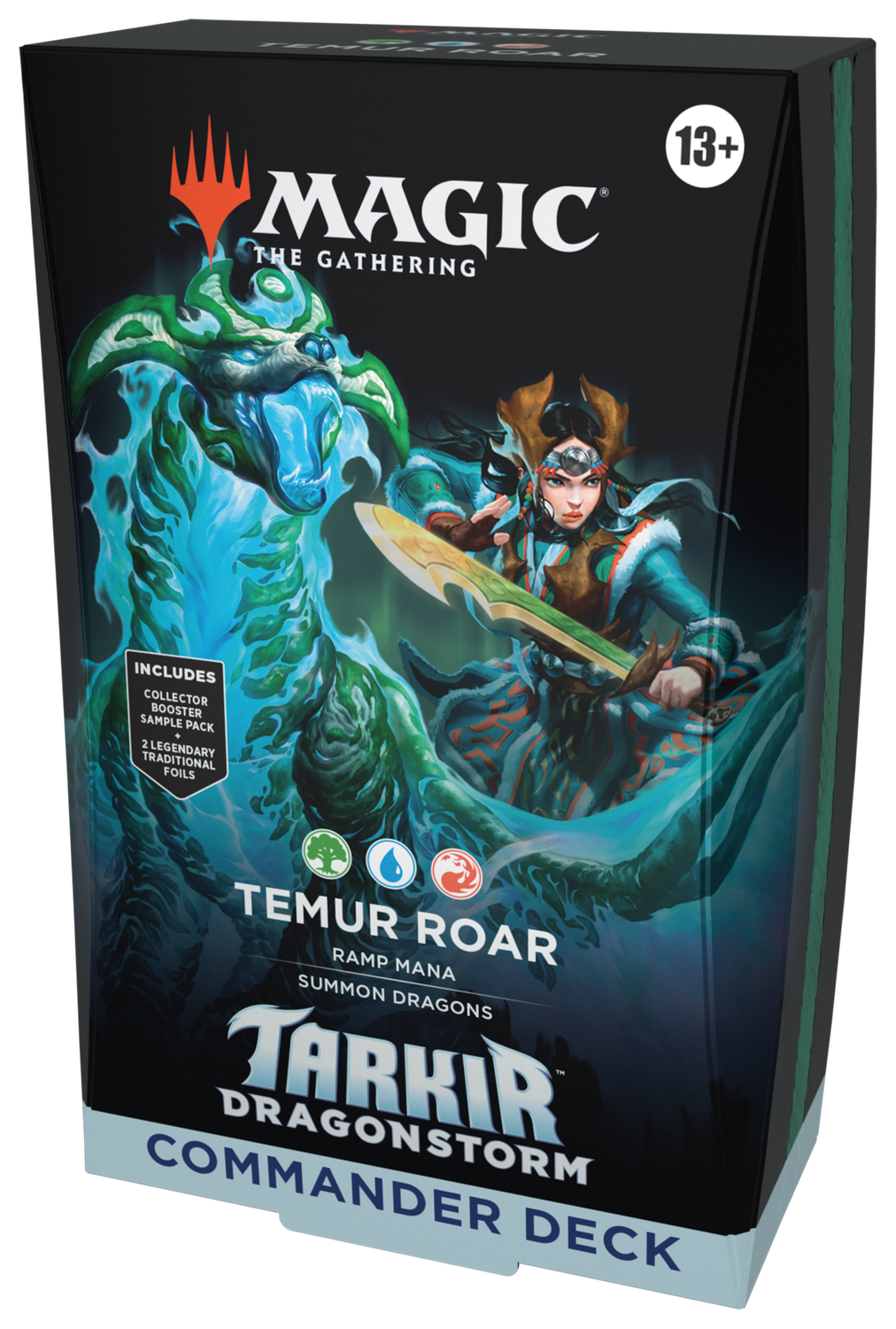 Tarkir Dragonstorm Commander Deck Temur Roar