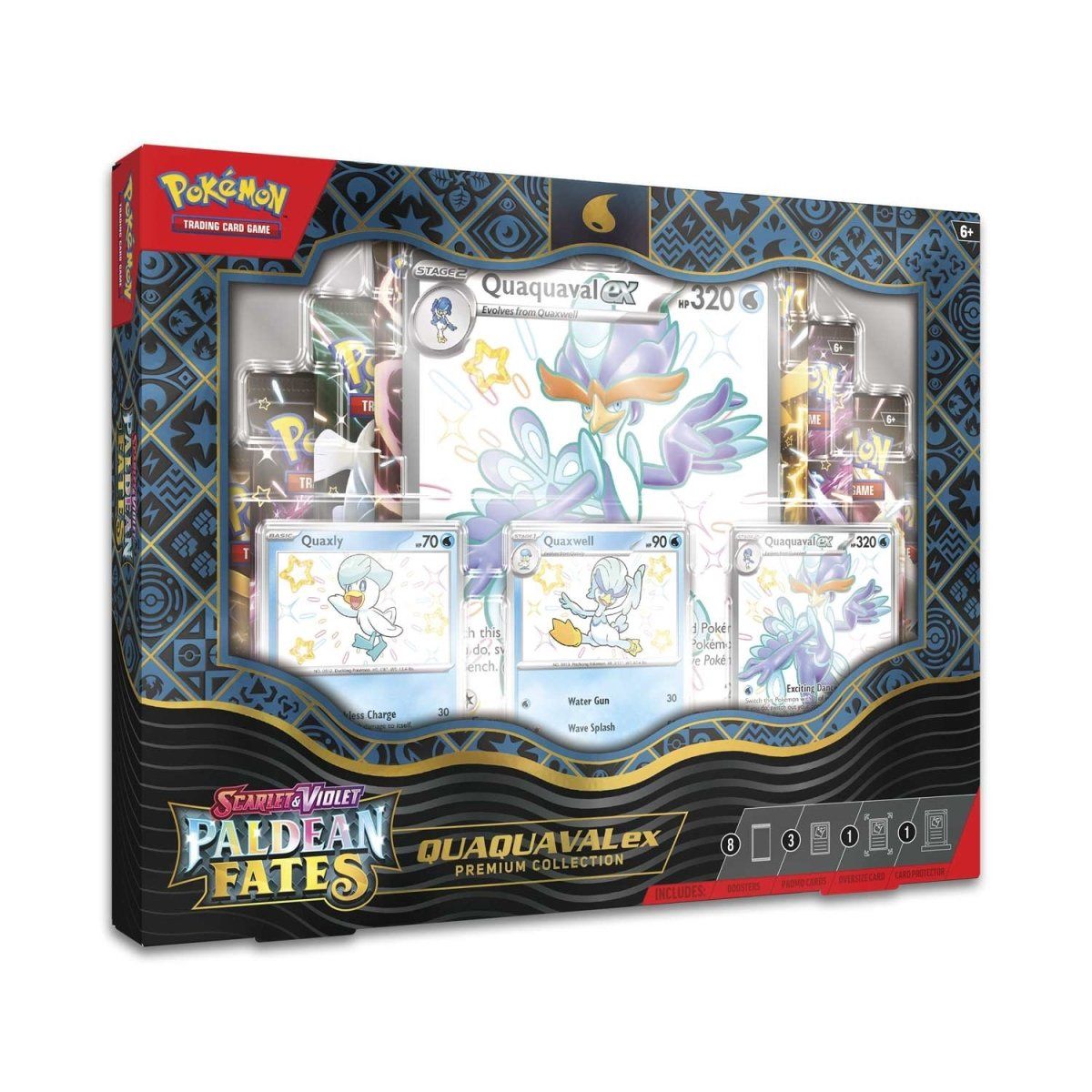 Pokémon SV Paldean Fates Quaquaval ex Premium Collection
