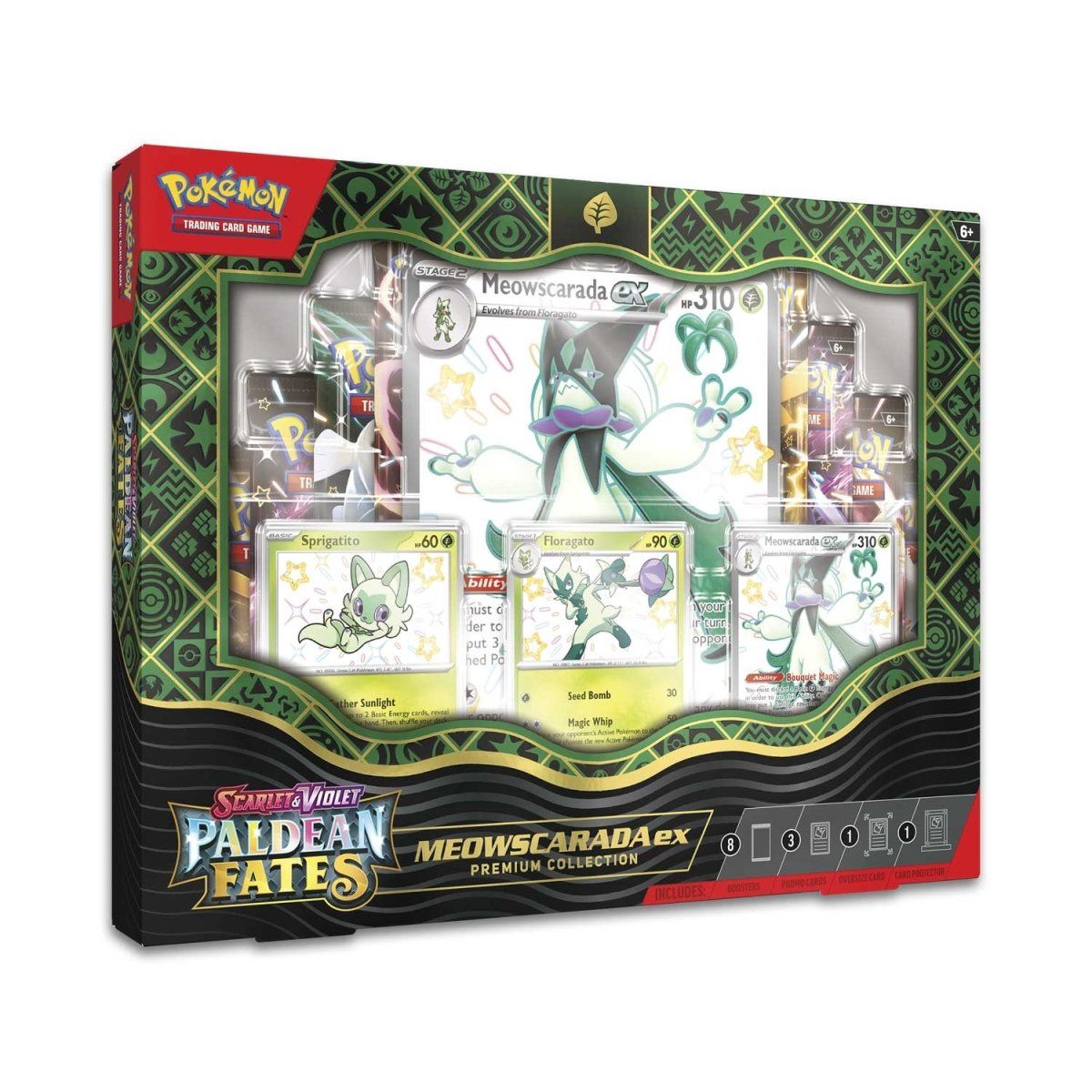 Pokémon SV Paldean Fates Meowscarada ex Premium Collection