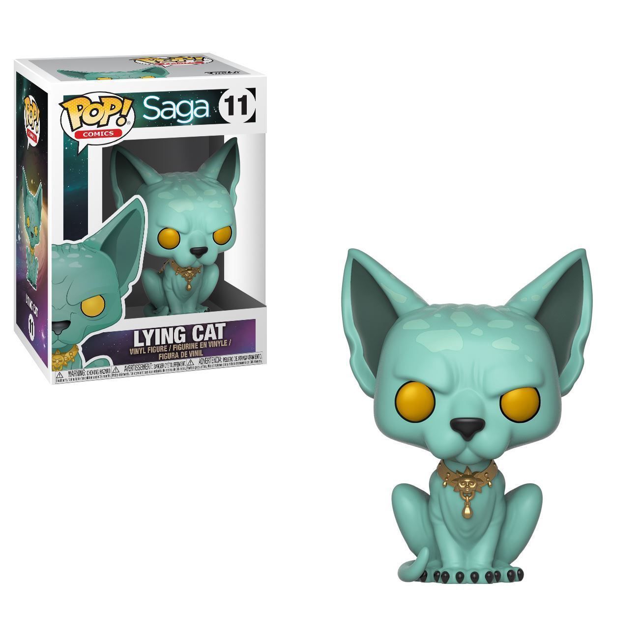Lying Cat Funko