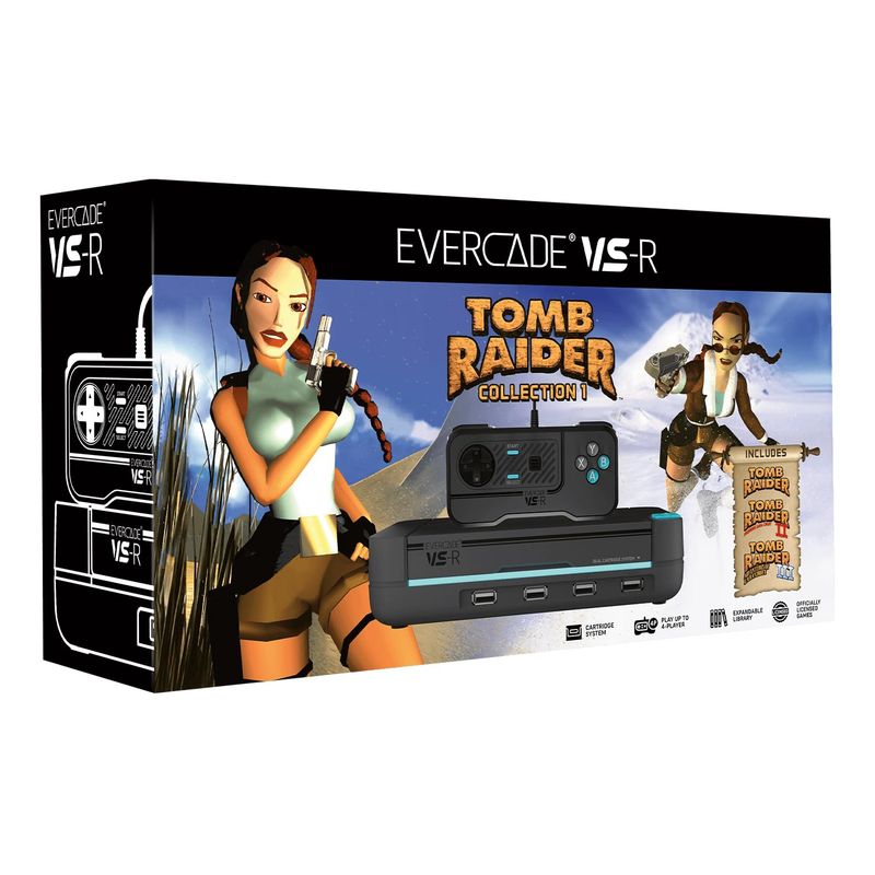 Evercade VS-R Console with Tomb Raider Collection - EVC