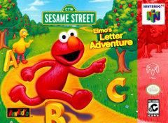 Elmo&#39;s Letter Adventure - N64