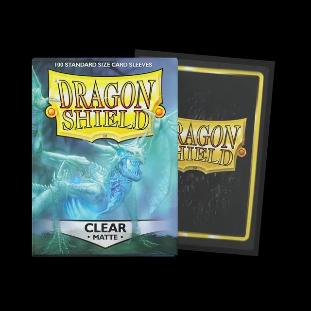 Dragon Shield Sleeves Matte Clear 100CT
