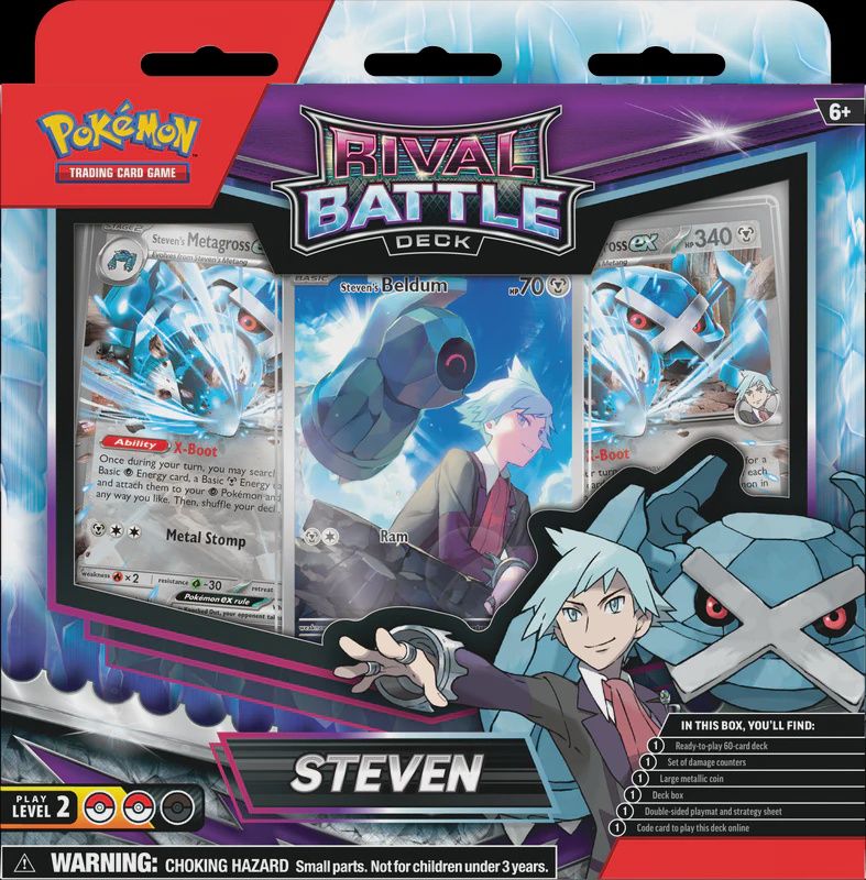Pokemon Rival Battle Deck - Steven