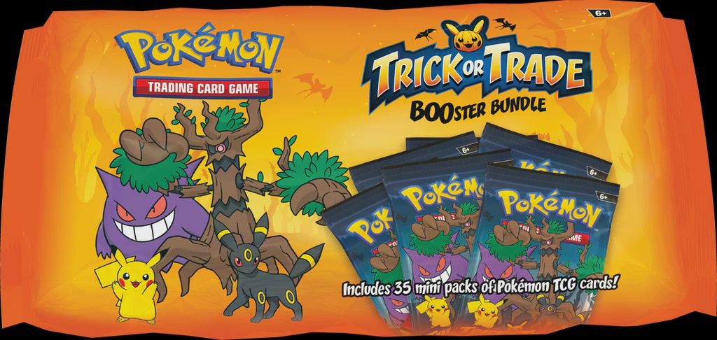 POKEMON TRICK OR TRADE BOOSTER BUNDLE 2024