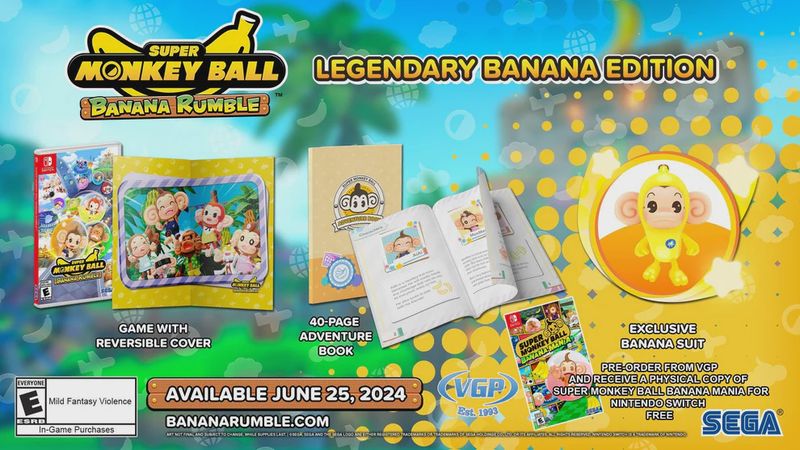 Super Monkey Ball: Banana Rumble [Legendary Banana Edition] - NSW