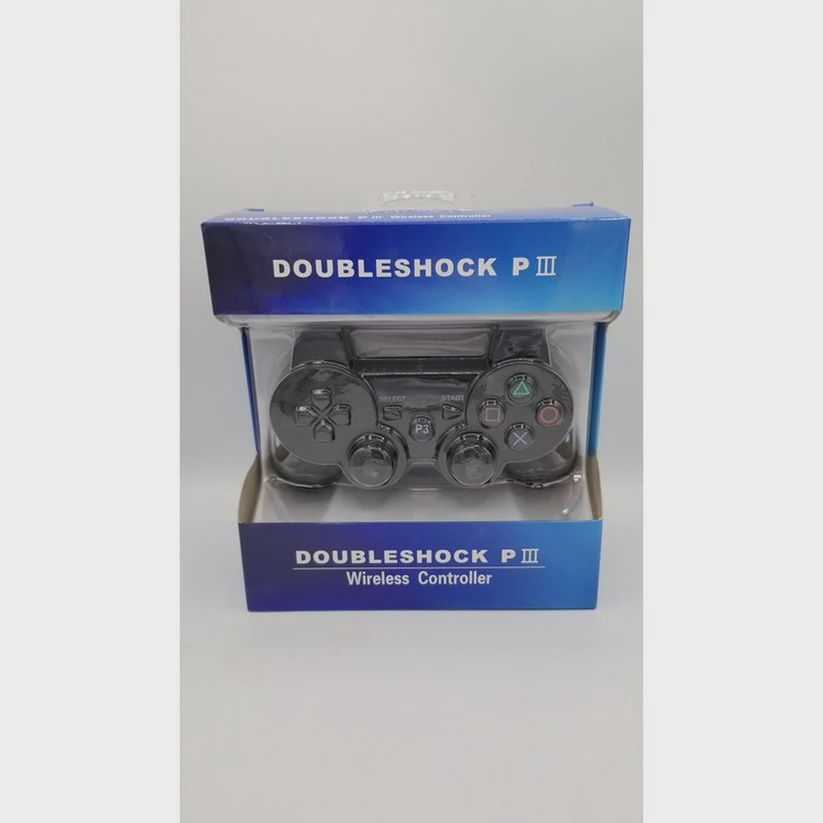 DoubleShock P III Wireless Controller (Black) - PS3