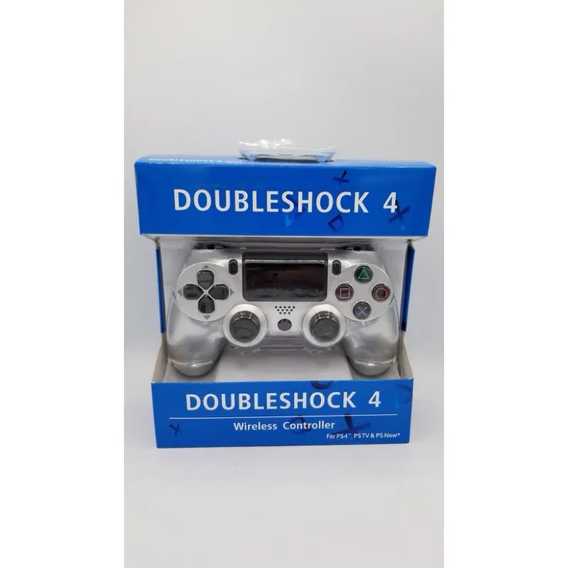 DoubleShock 4 Silver Controller - PS4