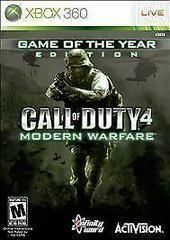 Call of Duty 4 Modern Warfare [Game of the Year] - XB360