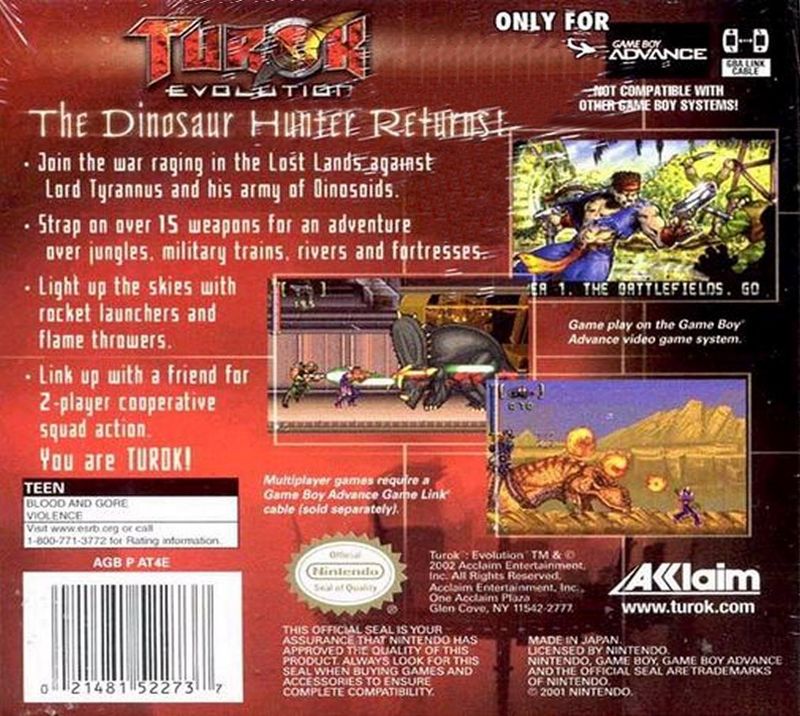 Turok Evolution - GBA